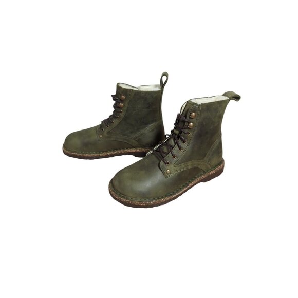 New Birkenstock Womens Boots Sz 5N Bryson Hunter Green Normcore Goblincore - Picture 7 of 10